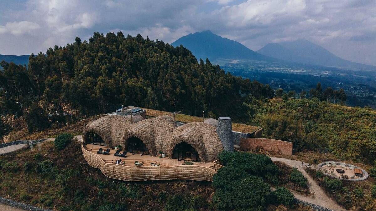 Bisate Lodge — luxury accommodation in Rwanda
