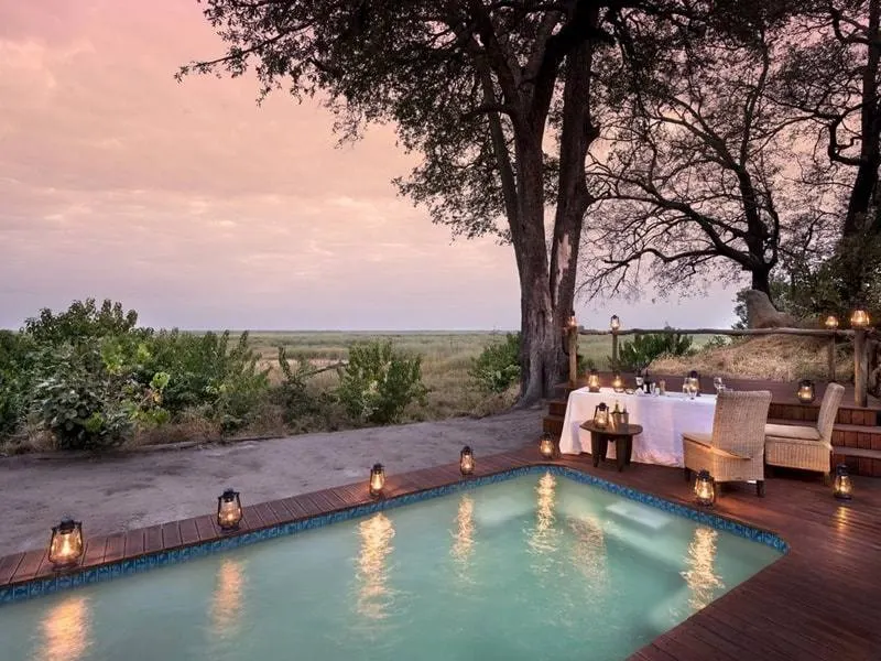 Linyanti Bush Camp — luxury accommodation in Linyanti Wildlife Reserve