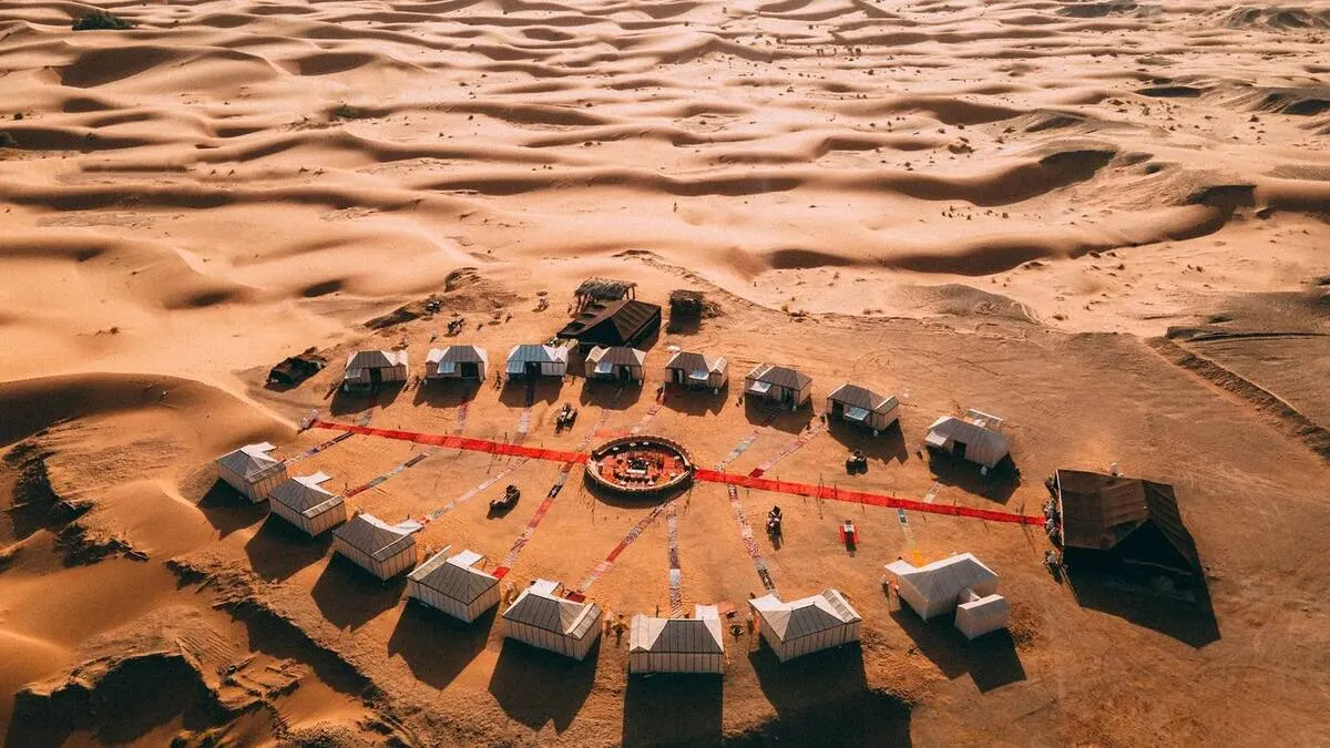 Merzouga Luxury Desert Camp — luxury accommodation in Sahara Desert