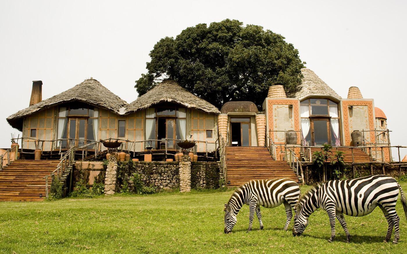 Ngorongoro Crater Lodge — luxury accommodation in Tanzania
