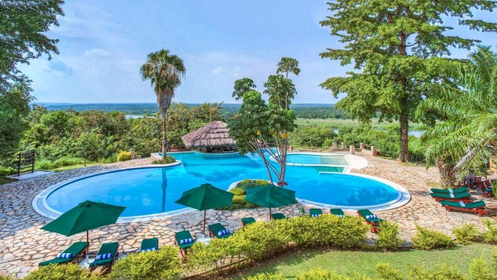 Paraa Safari Lodge — luxury accommodation in Uganda