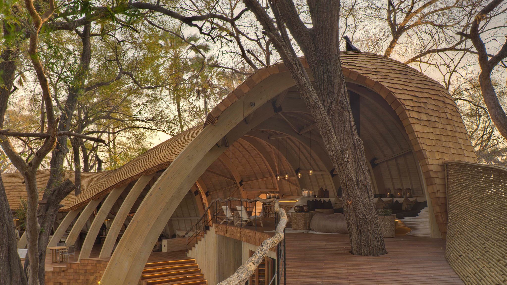 Sandibe Safari Lodge — luxury accommodation in Okavango Delta
