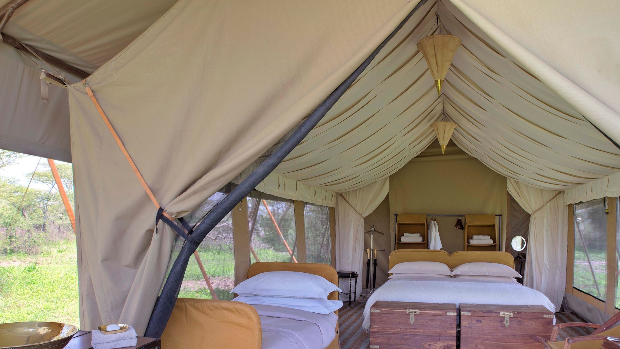 &Beyond Serengeti Under Canvas — luxury accommodation in Serengeti National Park