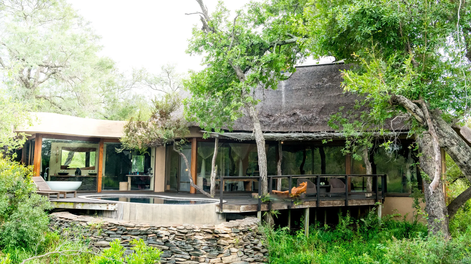 Singita Boulders Lodge — luxury accommodation in Sabi Sands Game Reserve