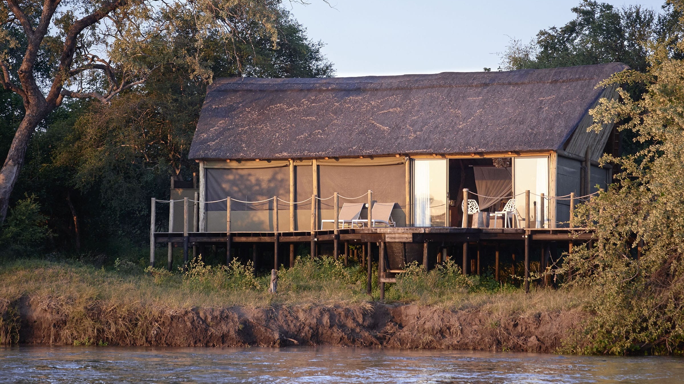 Victoria Falls River Lodge — luxury accommodation in Victoria Falls