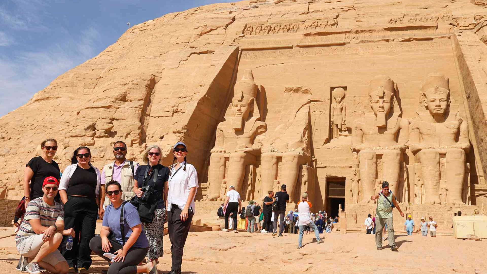 Abu Simbel safari — Ramesses the Great's colossal rock-cut temples on the banks of Lake Nasser