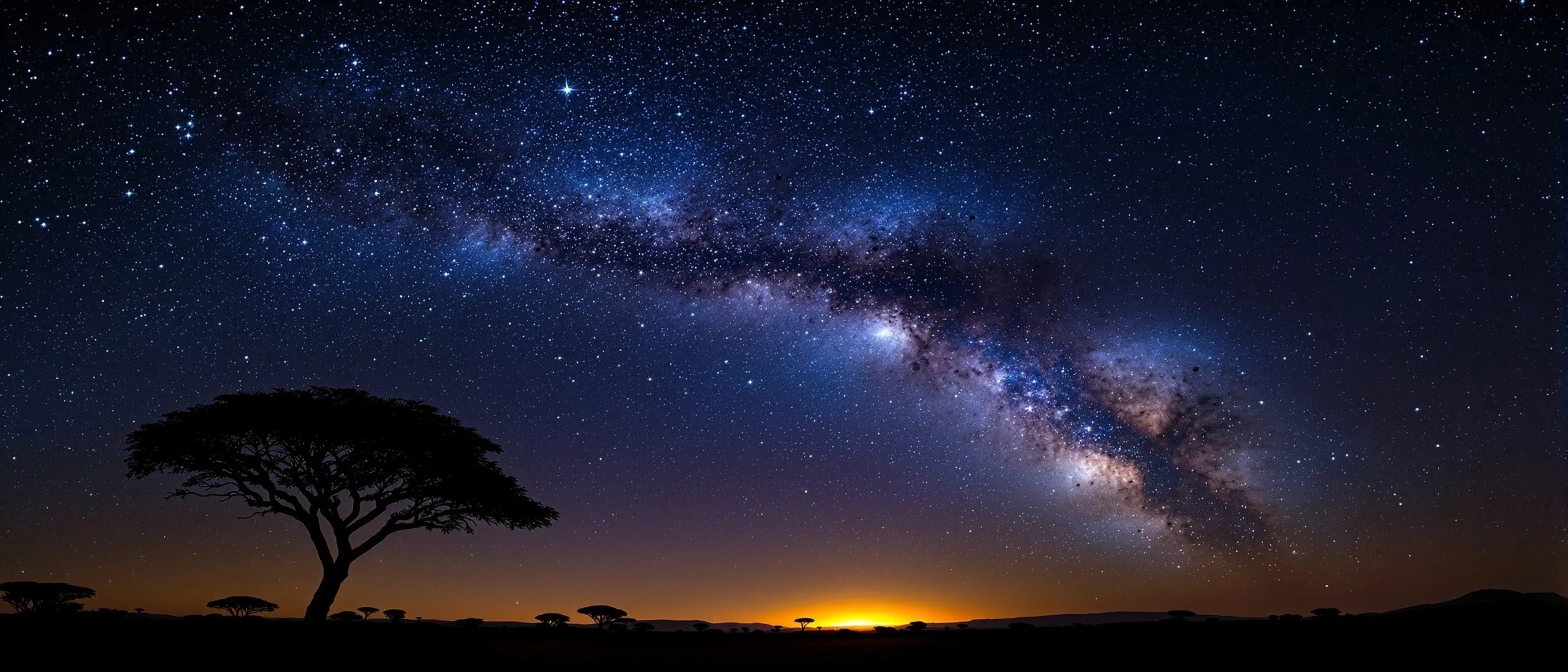 Stars over the Kalahari