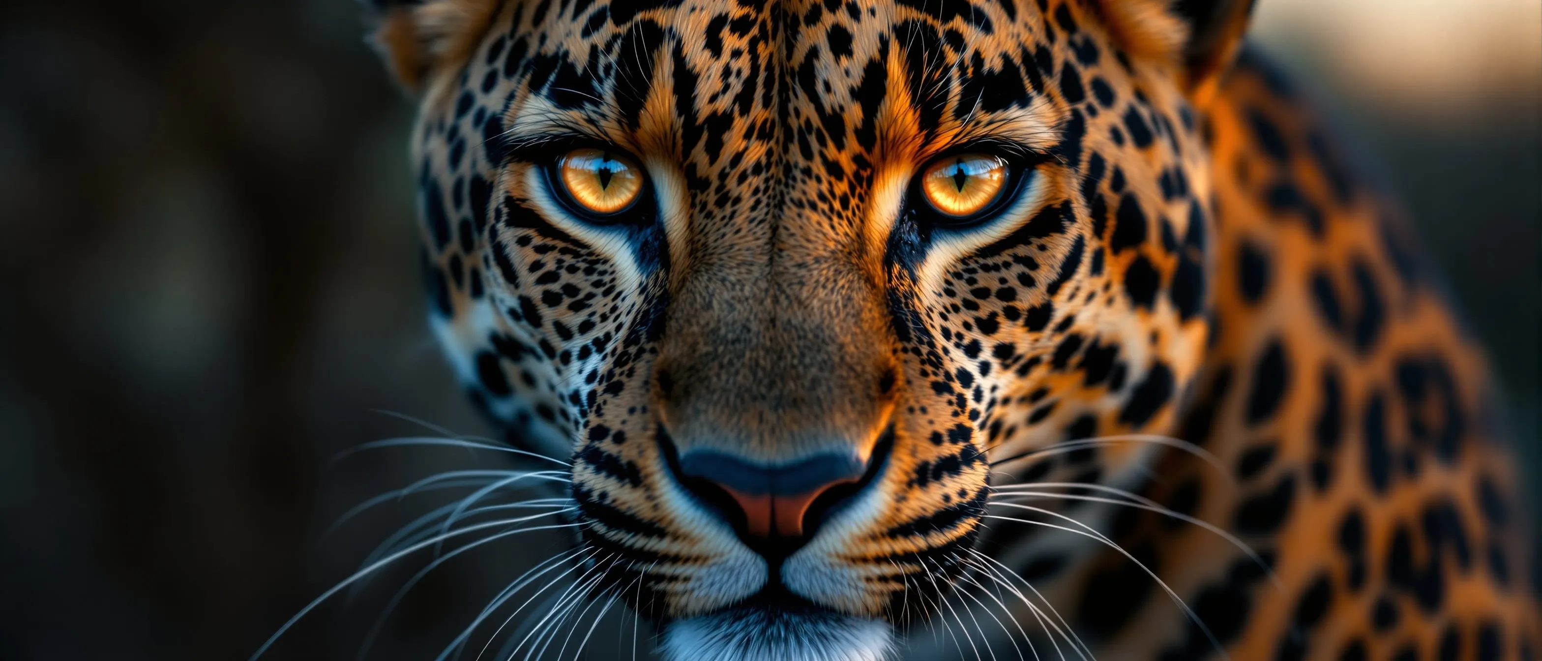 Dramatic close-up of an African leopard — the spirit of Ingwe