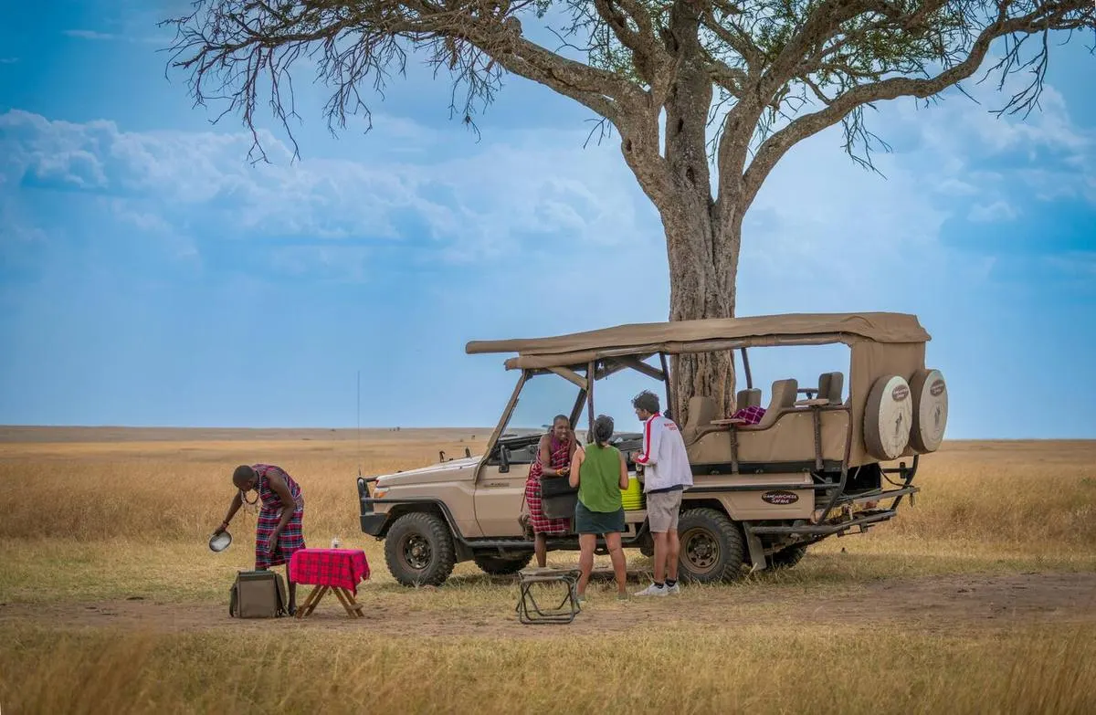 Masai Mara & Seychelles honeymoon safari destination — Savanna + tropical paradise