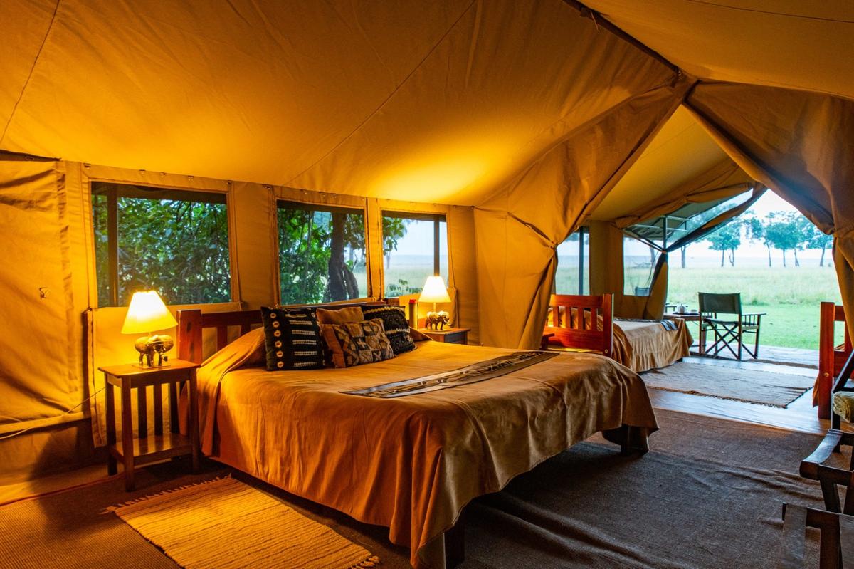 Governors' Camp, Masai Mara — recommended safari lodge for Plains Zebra viewing
