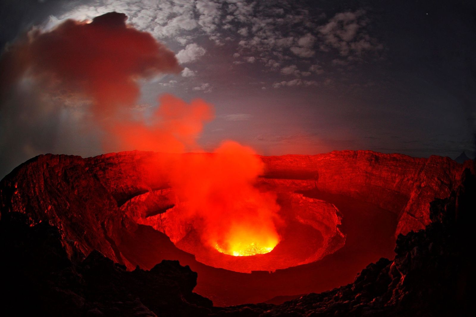 Virunga Combo — Gorilla Trekking + Nyiragongo Volcano — Virunga NP, DRC