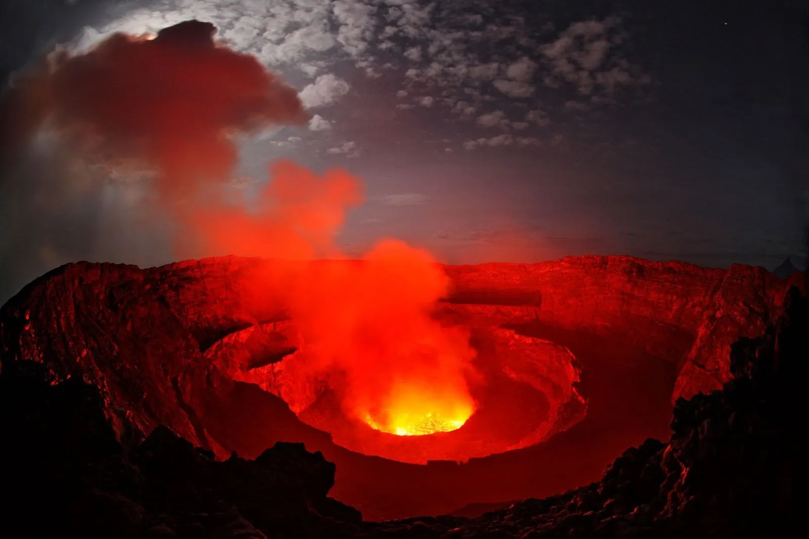 Virunga Combo — Gorilla Trekking + Nyiragongo Volcano — Virunga NP, DRC