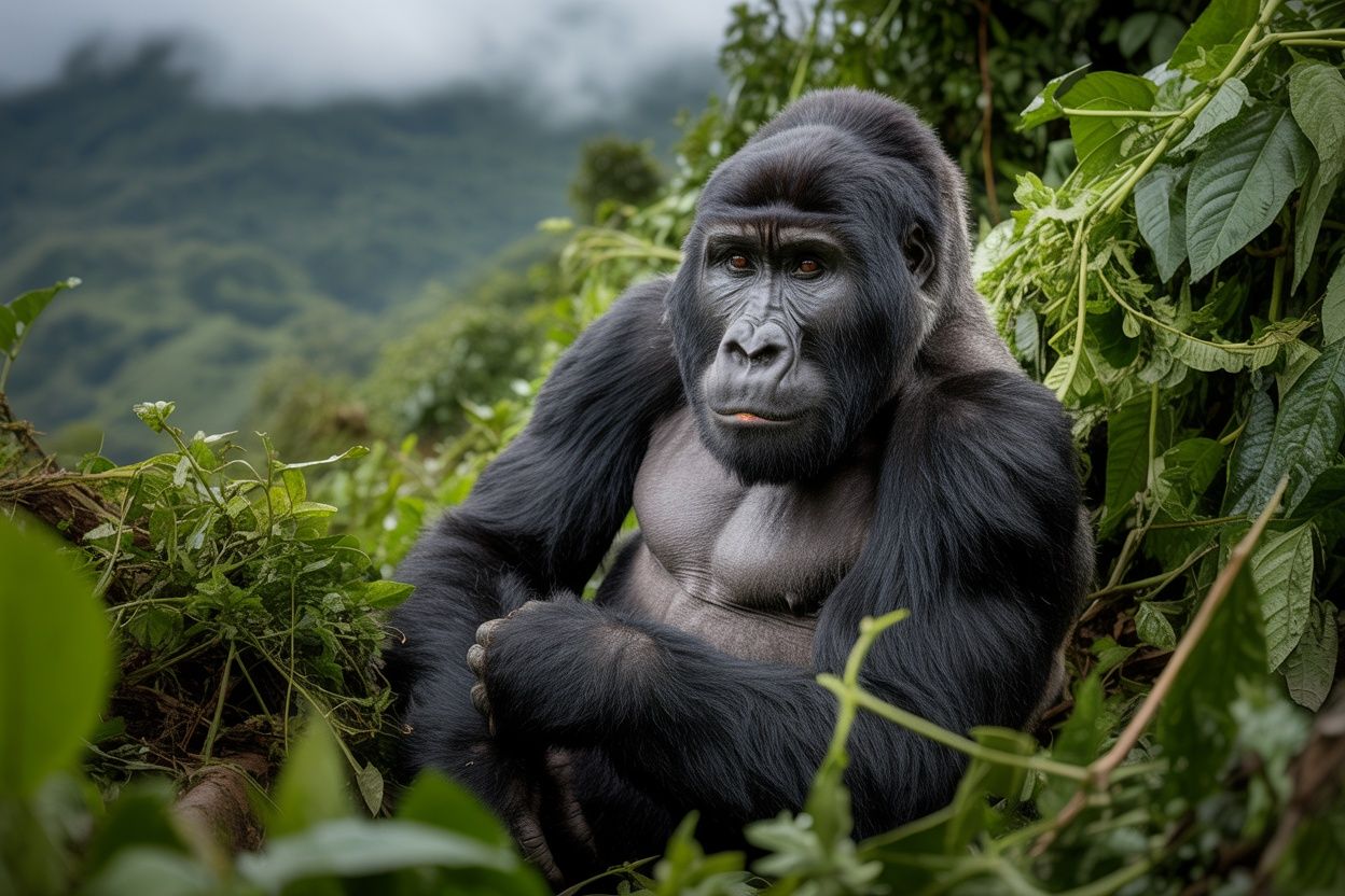 Congo Gorilla Trekking — Virunga National Park ($400 Permit) — Virunga NP, DRC