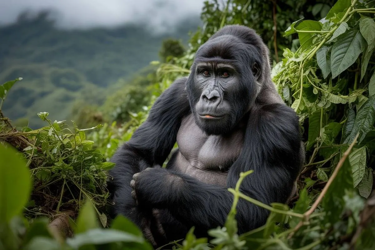 Congo Gorilla Trekking — Virunga National Park ($400 Permit) — Virunga NP, DRC