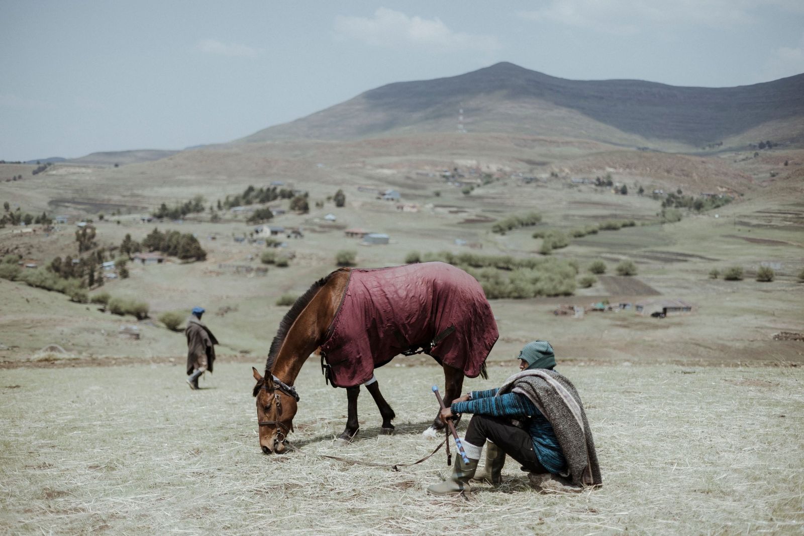 Basotho Pony Trekking — Highland Village Trail — Malealea, Lesotho
