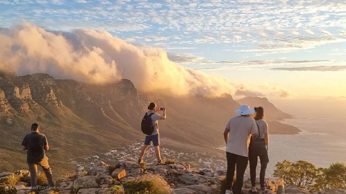 Lion's Head sunrise hike in Cape Town