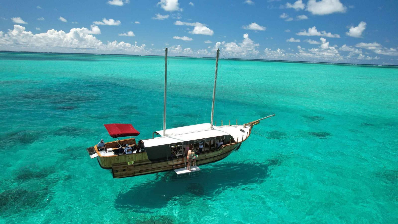Mauritius Catamaran Cruise — Île aux Cerfs & Dolphins — East Coast, Mauritius