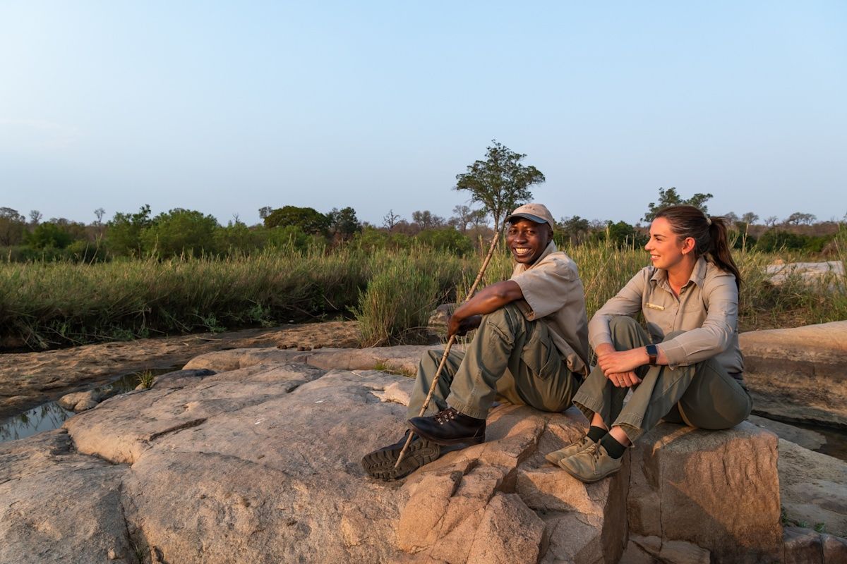 Sabi Sands Big Five Walking Safari — Track on Foot — Sabi Sands, Greater Kruger