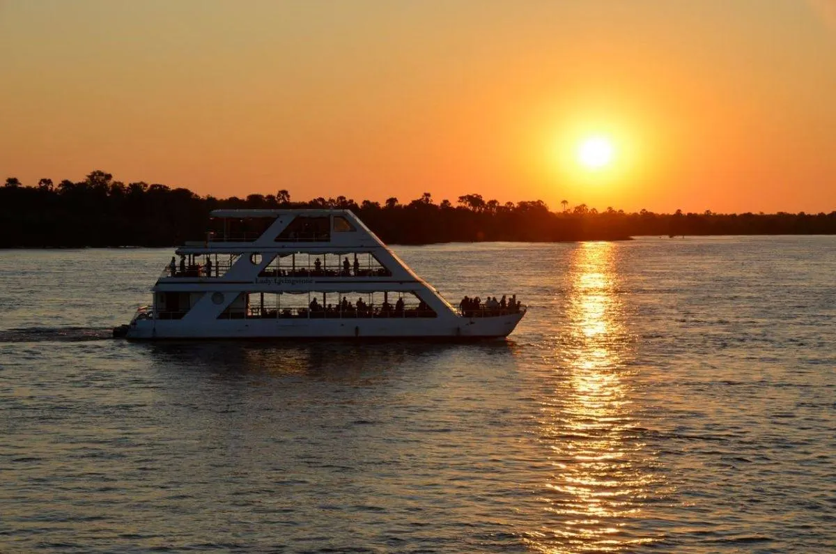 Zambezi River Sunset Cruise — Victoria Falls — Victoria Falls, Zambia/Zimbabwe