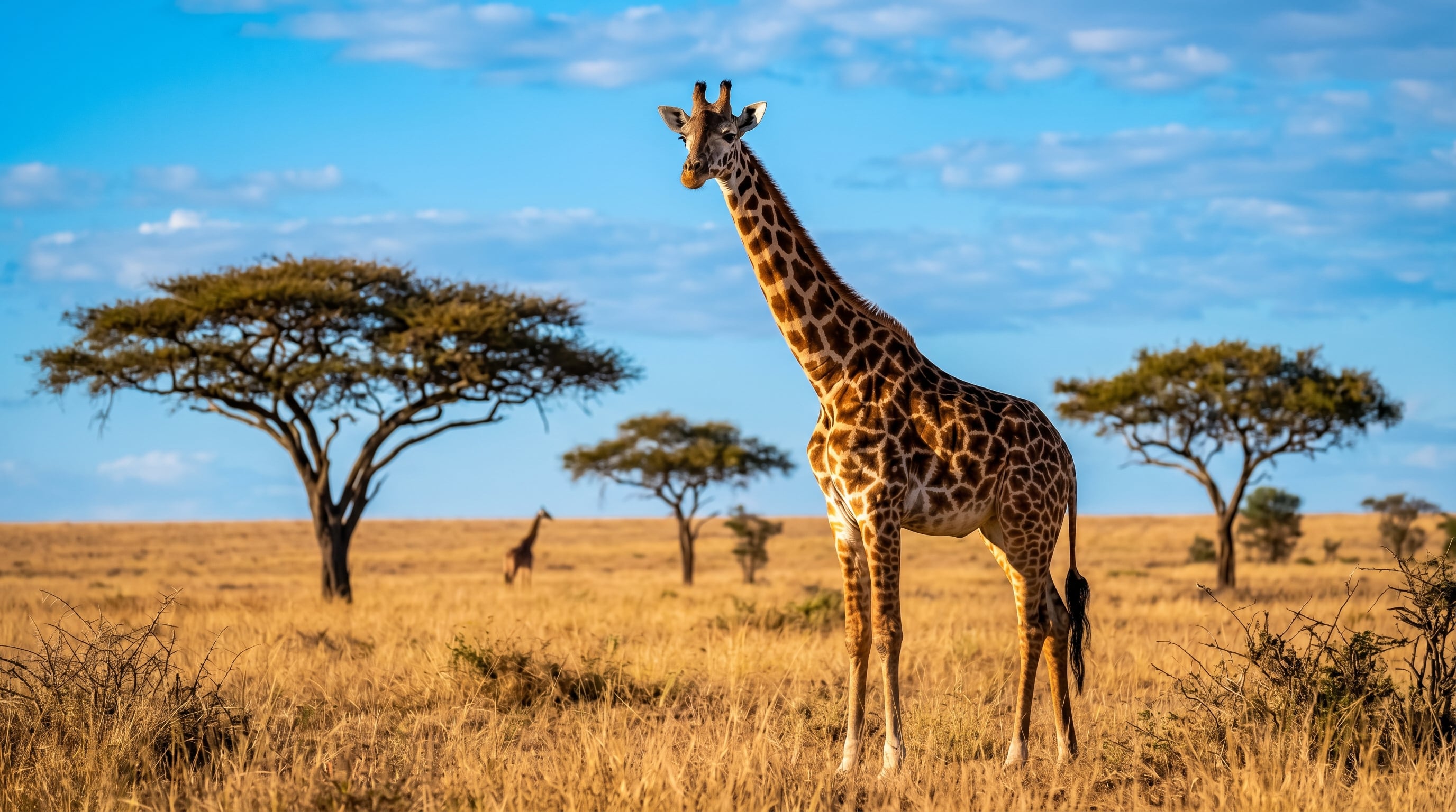 South African Giraffe β African wildlife safari guide